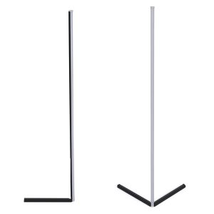 071 001527 2 Floor lamp Esthetic pakoworld LED black 30x2x130cmLighting > Floor