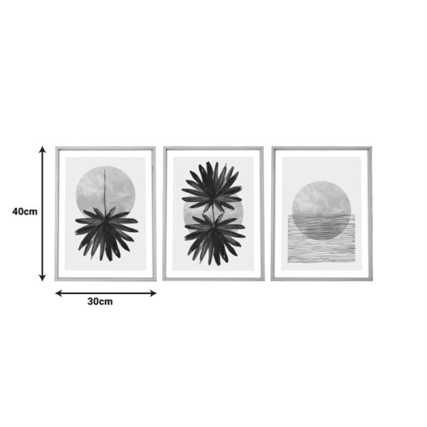 071 001575 2 Canvas painting Envazy pakoworld triptych with digital printing 30x3x40cmDecoration > Paintings