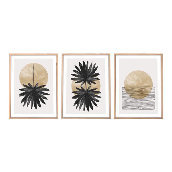 071 001575 Canvas painting Envazy pakoworld triptych with digital printing 30x3x40cmDecoration > Paintings