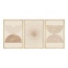 071 001596 Canvas painting Serchie pakoworld triptych with digital printing 30x3x40cmDecoration > Paintings