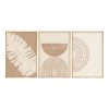 071 001597 Canvas painting Jefton pakoworld triptych with digital printing 50x2x70cmDecoration > Paintings