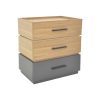 072 000107 Koya pakoworld metal wardrobe-column in light gray shade 50x45x190cmIndoor furniture > Home organization > Bathroom > Cabinets