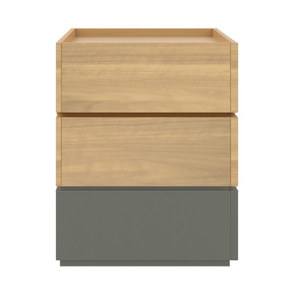 072 000107 3 Sonlen pakoworld mdf bedside table in sonoma-charcoal shade 60x40x66cmIndoor furniture > Bedside tables