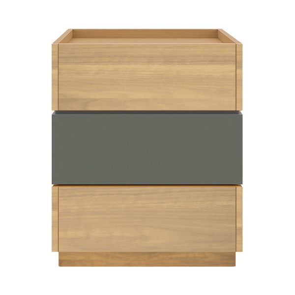 072 000107 4 Sonlen pakoworld mdf bedside table in sonoma-charcoal shade 60x40x66cmIndoor furniture > Bedside tables