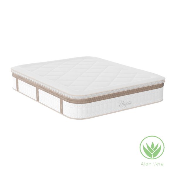 100 000018 Utopia pakoworld pocket spring mattress with aloe vera top layer 30-32cm 160x200cmIndoor furniture > Mattresses & Support