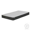 100 000050 Metal coffee table Fuaca pakoworld in black shade smoke glass 80x80x45cmIndoor furniture > Coffee tables