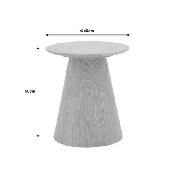 101 000108 4 Coffee table Kayano pakoworld natural color mdf D45x50cmIndoor furniture > Tables auxiliary