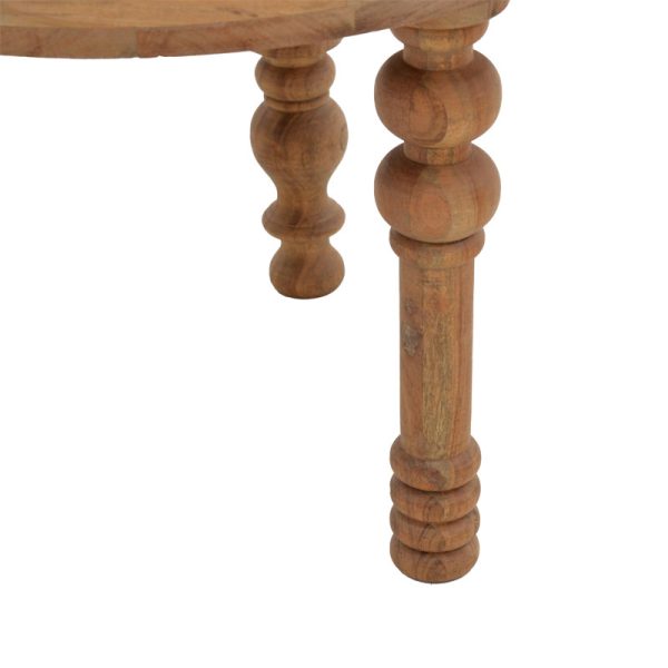 113 000029 4 Side tables set 2pcs Kelly pakoworld solid acacia wood naturalBOHO CHIC > Coffee Tables