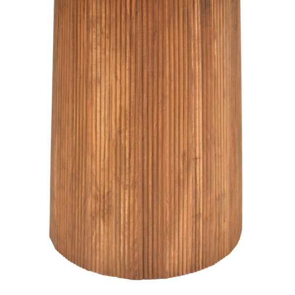 113 000043 2 Canicule table pakoworld solid acacia wood in natural shade D120x79cmBOHO CHIC > Dining Tables