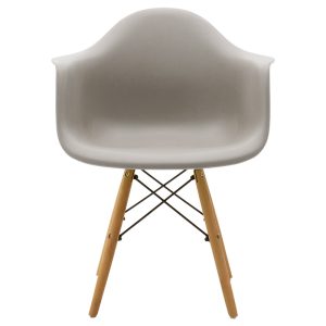127 000124 3 Armchair Julita pakoworld Propylene grey - oakIndoor furniture > Armchairs
