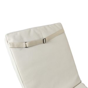 152 000093 5 Vertian pakoworld cushion textilene in beige color 194x58x7cmOutdoor furniture > Sunbed cushions