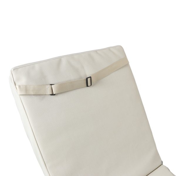 152 000093 5 Vertian pakoworld cushion textilene in beige color 194x58x7cmOutdoor furniture > Sunbed cushions