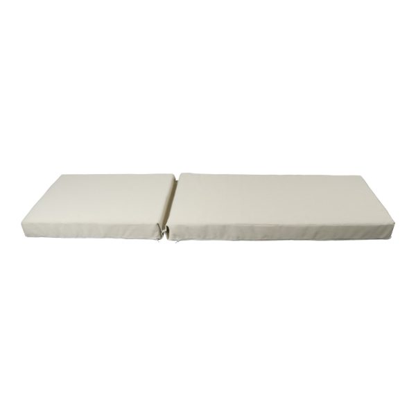 152 000095 3 Vertian pakoworld cushion textilene in dark grey color 194x58x10cmOutdoor furniture > Sunbed cushions