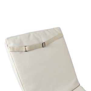 152 000095 5 Vertian pakoworld cushion textilene in dark grey color 194x58x10cmOutdoor furniture > Sunbed cushions