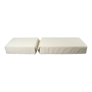 152 000096 3 Vertian pakoworld cushion textilene in dark grey color 194x58x20cmOutdoor furniture > Sunbed cushions