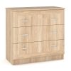 173 000035 Entrance furniture Renesme pakoworld light walnut 106x35x128cmIndoor furniture > Entrance furniture