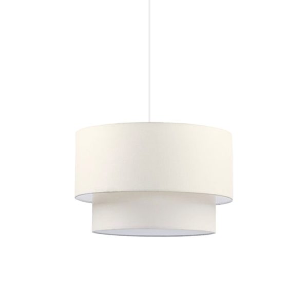 202 000168 Tachi pakoworld E27 ceiling lamp in cream shade D30x20cmLighting > Ceiling