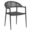 216 000014 Perforated chaise longue cloth Retto pakoworld professional off-white color for professional use 44x1x114cmOutdoor furniture > Cloth director