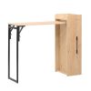 225 000053 Three-leaf wardrobe Dillion pakoworld sonoma melamine 120x52x190cmIndoor furniture > Wardrobes