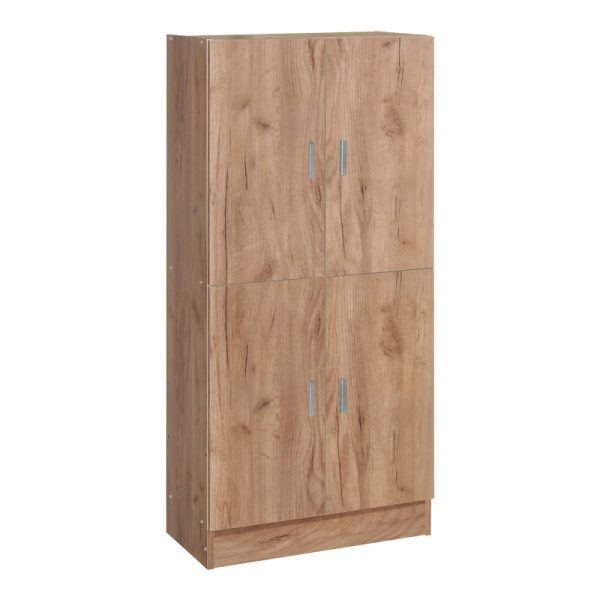249 000033 Shoe cabinet Felicity pakoworld natural mo 60x32x127cmIndoor furniture > Shoe storage cabinet & cupboards