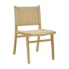 263 000007 Armchair Filippo pakoworld natural beech wood-natural rope 68x72x74cmBOHO CHIC > Chairs and Armchairs