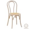 263 000018 Side table Spello Inart solid mango wood in white wash color D38x46cmBOHO CHIC > Coffee Tables
