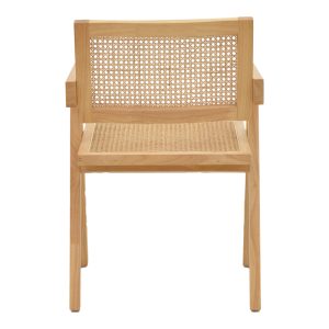 263 000022 4 Armchair Winslow pakoworld natural rubberwood 52x59x79cmBOHO CHIC > Chairs and Armchairs