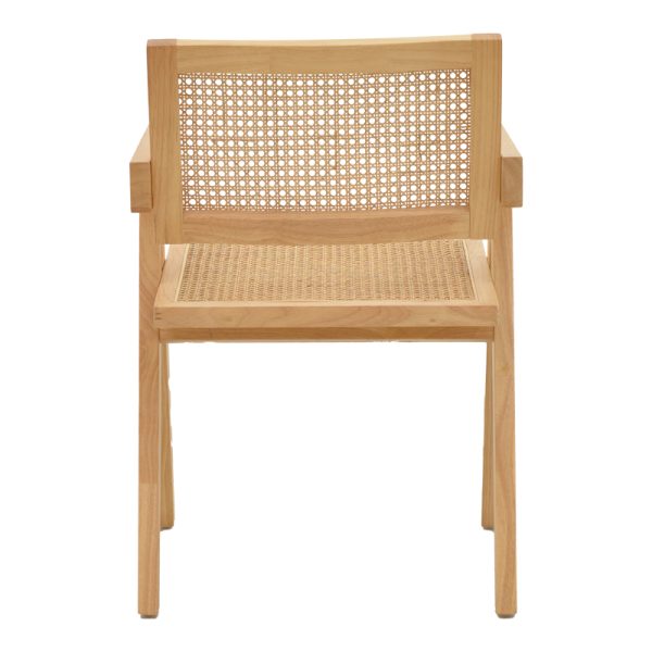 263 000022 4 Armchair Winslow pakoworld natural rubberwood 52x59x79cmBOHO CHIC > Chairs and Armchairs