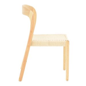 263 000046 2 Tavrine chair pakoworld rope-rubberwood in natural color 47x59x78cmBOHO CHIC > Chairs and Armchairs