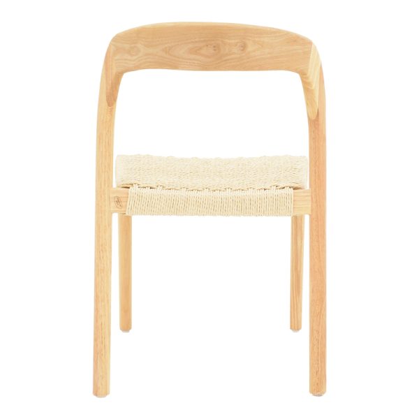 263 000046 4 Tavrine chair pakoworld rope-rubberwood in natural color 47x59x78cmBOHO CHIC > Chairs and Armchairs