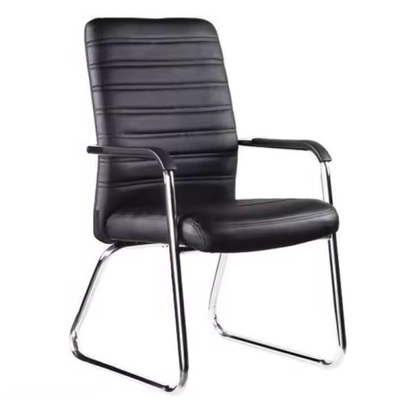 274 000013 Guest chair Sefine pakoworld black pu-chrome leg 53x45x97cmOffice furniture > Visitor office chairs