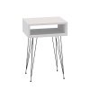 321 000114 Moody side table pakoworld pe rattan in natural color D55x51cmIndoor furniture > Tables auxiliary