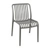 326 000002 Metal wardrobe Ugren by Pakoworld in light grey shade, 90x40x180cm.Outdoor furniture