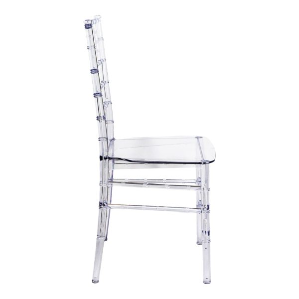 326 000011 2 Tiffany chair pakoworld transparent pc 38x38.5x88cmOutdoor furniture > Catering furniture