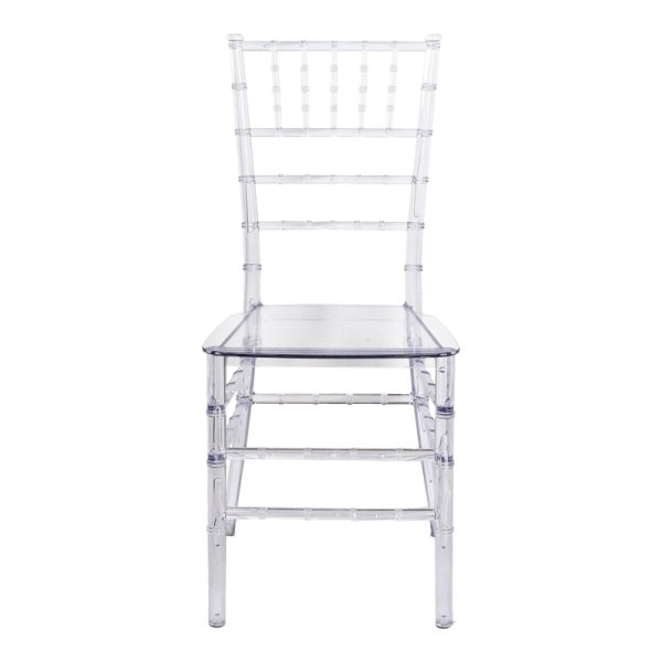326 000011 3 Tiffany chair pakoworld transparent pc 38x38.5x88cmOutdoor furniture > Catering furniture