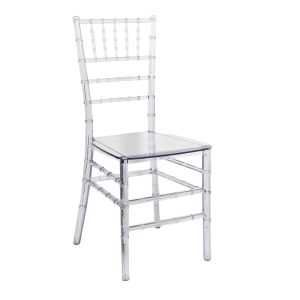 326 000011 Tiffany chair pakoworld transparent pc 38x38.5x88cmOutdoor furniture > Catering furniture