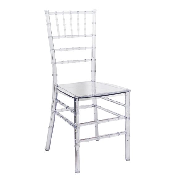 326 000011 Tiffany chair pakoworld transparent pc 38x38.5x88cmOutdoor furniture > Catering furniture