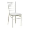 326 000040 Tiffany chair pakoworld with cushion transparent pc 38x38.5x88cmOutdoor furniture > Catering furniture