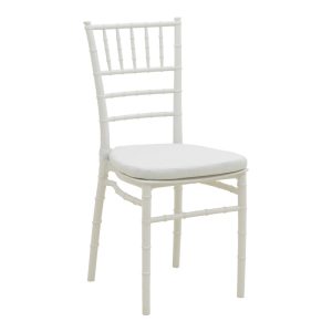 326 000040 Tiffany chair pakoworld with cushion transparent pc 40x40x88cmOutdoor furniture > Catering furniture
