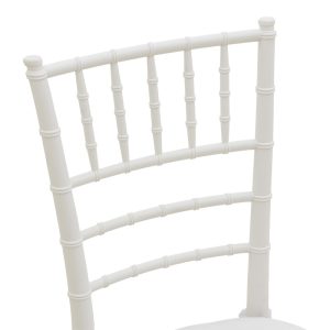 326 000040 4 Tiffany chair pakoworld with cushion transparent pc 40x40x88cmOutdoor furniture > Catering furniture
