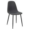 327 000003 Chair Bella pakoworld light grey-beige fabric-natural metal leg 43x52x88cmIndoor furniture > Chairs