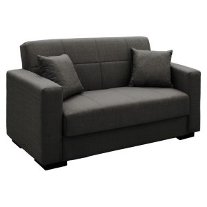 328 000035 4 Living room set 2 pcs Vox pakoworld fabric in anthracite shadeIndoor furniture > Sofas