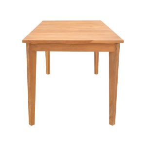 340 000004 2 Ory pakoworld teak wood table in natural shade 160x80x75cmBOHO CHIC > Dining Tables