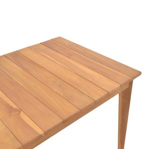 340 000004 3 Ory pakoworld teak wood table in natural shade 160x80x75cmBOHO CHIC > Dining Tables