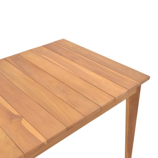 340 000004 3 Ory pakoworld teak wood table in natural shade 160x80x75cmBOHO CHIC > Dining Tables