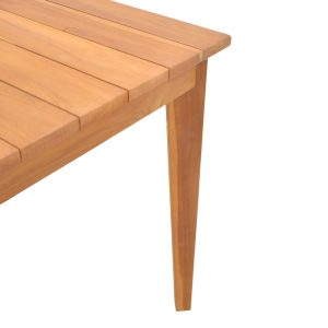 340 000004 4 Ory pakoworld teak wood table in natural shade 160x80x75cmBOHO CHIC > Dining Tables