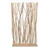 343 000084 Kitren Inart floor lamp natural wood D23x130cmBOHO CHIC > Luminaries