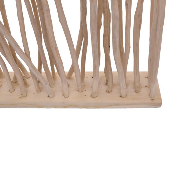 343 000084 2 Floor decoration Barbin pakoworld teak-suar wood in natural color 120x25x200cmBOHO CHIC > Decoratives