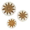 343 000101 Ledalo pakoworld wood mirror in natural shade 45x4.5x130cmDecoration > Mirrors