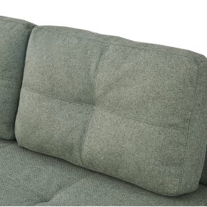 347 000005 4 Sofa-bed Hafrene pakoworld light green fabric 151x94x71cmIndoor furniture > Sofas-bed
